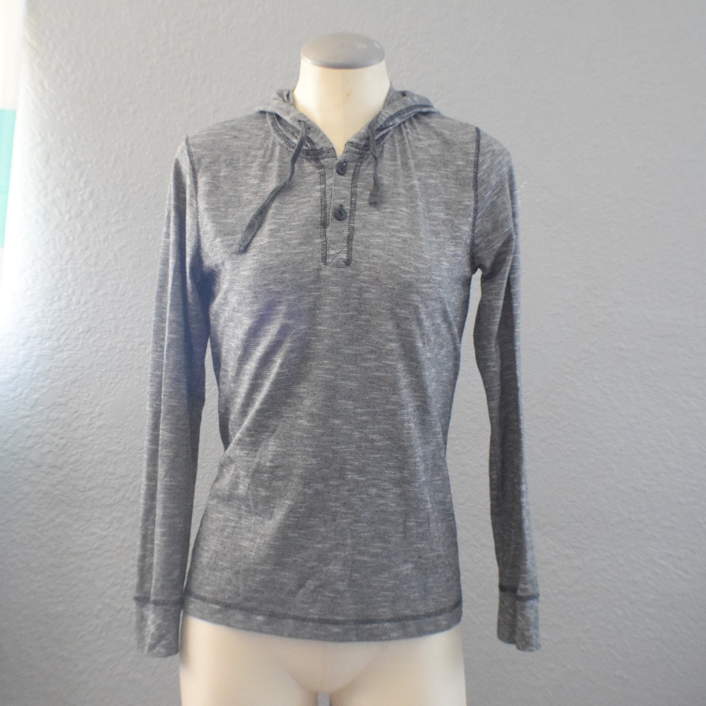 Heather grey hoodie